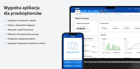 Wygodna aplikacja dla przedsiębiorców od inFakt