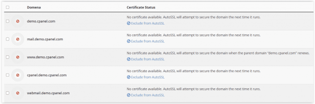Generowanie certyfikatu SSL w cPanelu