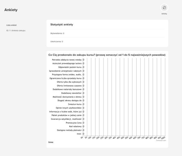 Ankiety w WebToLearn